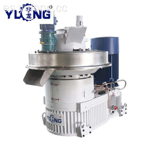 Máquina de prensado de pellets YULONG XGJ560 de aserrín de madera